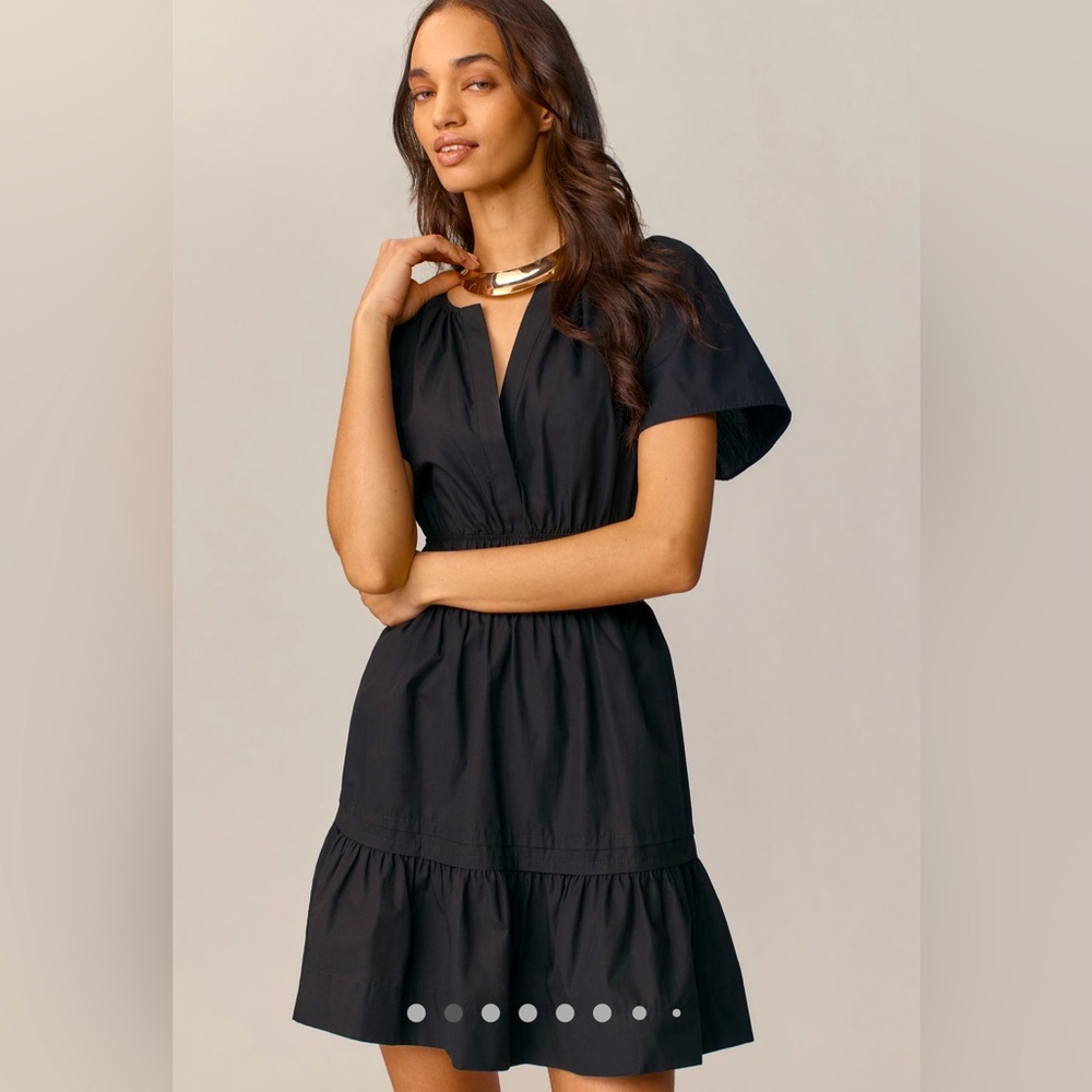 Anthropologie Somerset Mini Dress (Medium, black)